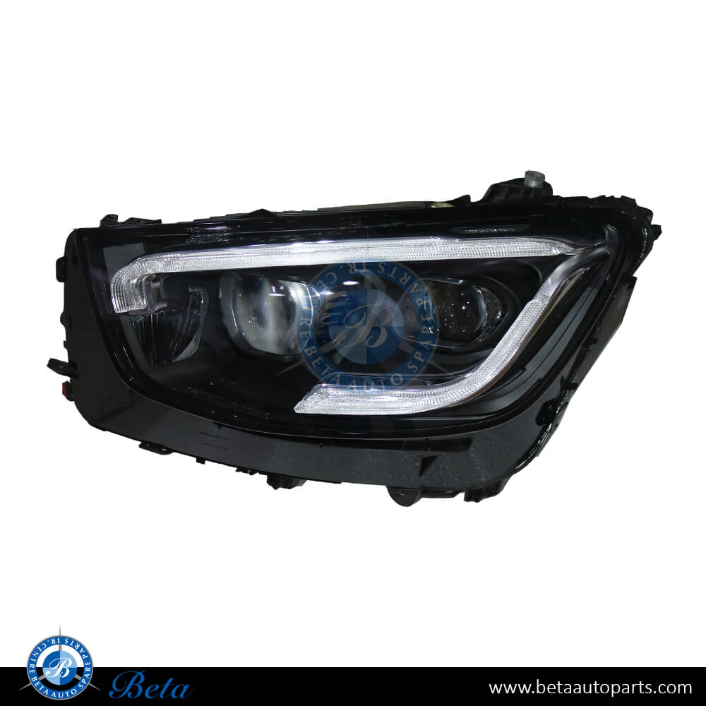 Left Side Headlamp Dynamic LED for Mercedes GLC-Class W253 / C253 2020-Up models, Part Number 2539068701 Left Side Headlamp Dynamic LED for Mercedes GLC-Class W253 / C253 2020-Up models, Part Number 2539068701